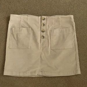 Fall corduroy pencil skirt